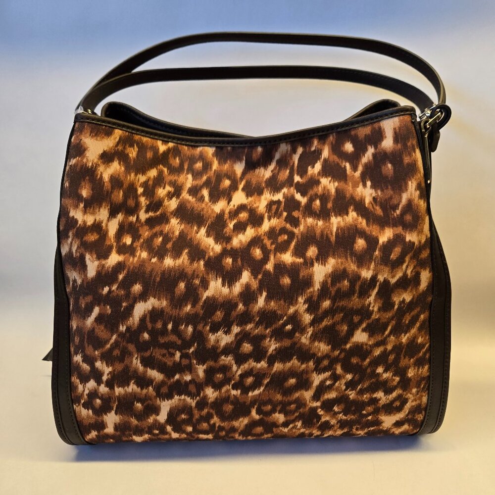 COACH 32410 Madison Ocelot Phoebe Shoulder Bag Handbag New w/o tag